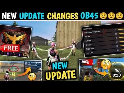 Ob Update Changes In Free Fire Free Fire New Event Free Fire Ob