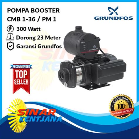 Jual Pompa Air Booster Grundfos Cmb 1 36 Pm 1 Jakarta Barat Sinar Kentjana Tokopedia