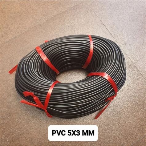 Jual Selang Pipa PE PVC 5X3 Mm Irigasi Tetes Drip Irrigation Shopee