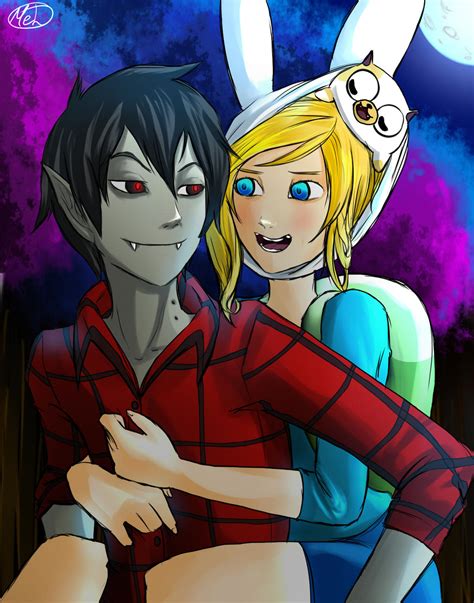 Adventure time - Fionna And Marshall Lee by MelSpontaneus on DeviantArt