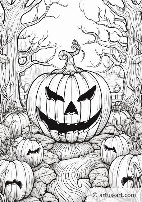 Halloween M Larbilder Gratis Nedladdning Artus Art