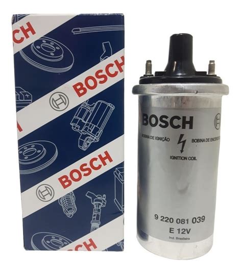 Bobina Igni O Brasilia Fusca Kombi Platinado Bosch R Em