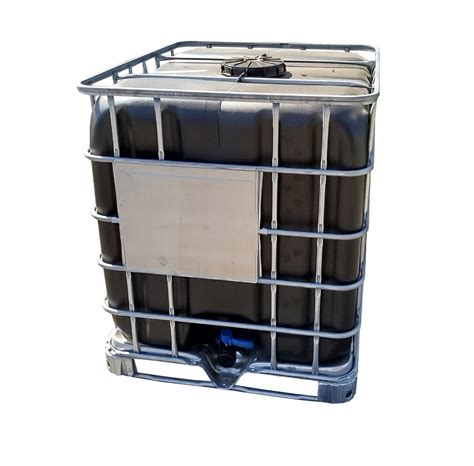 IBC CONTAINER 1000 L REKO BLACK CONTAINER PLASTIC PALLET 225 50