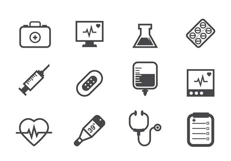 Medical Icons 115333 Vector Art at Vecteezy