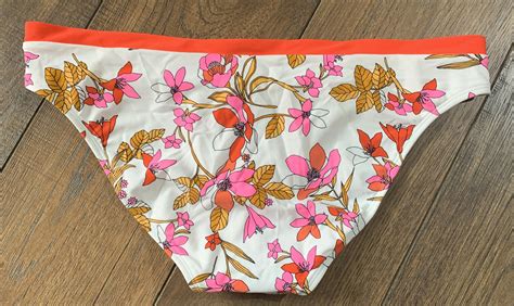 Juniors Xhilaration Cheeky Hipster Bikini Bottom Floral Print X Large