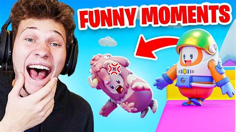 The FUNNIEST Fall Guys Moments! - YouTube