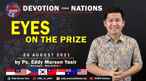 Devotion From Nations Ps Eddy Marson Yasir Selangor Malaysia