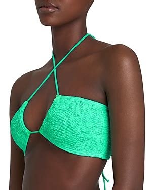 Buy Bond Eye Margarita Bandeau Bikini Top Jade At Off Editorialist