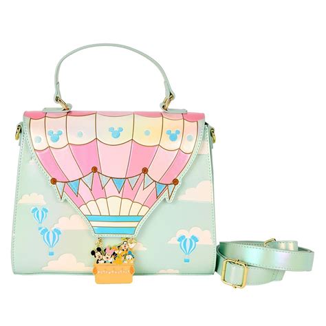 Disney Mickey Friends Hot Air Balloon Crossbody Bag