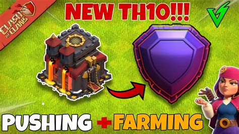 Th10 Live Pushing 0 To 5000 Legend Farm Base Visit Clash Of Clans