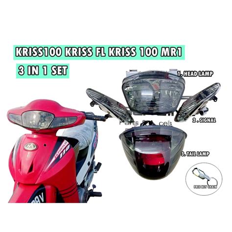 MODENAS KRISS100 KRISS FL KRISS 100 MR1 COMBO SET COMPLETE HEAD LAMP