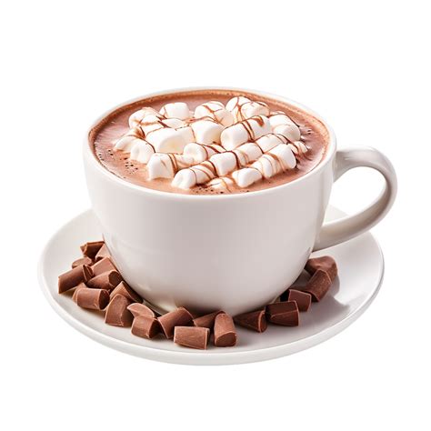 Ai Generated Hot Cocoa On Transparent Background Png Image Png