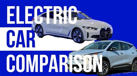 Electric car comparison | Electric car, Top electric cars, Electricity