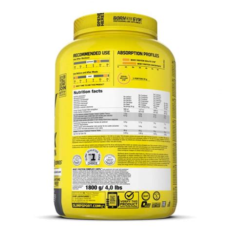 Olimp WHEY PROTEIN COMPLEX 100 Czekolada 1800 G