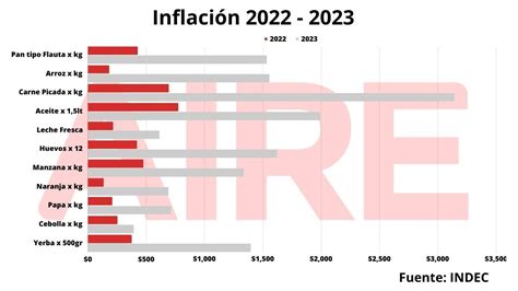 C Mo Impact La Inflaci N Anual En La Canasta B Sica Seg N El Indec