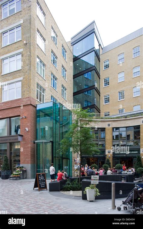 Café In Covent Garden Stock Photo Alamy