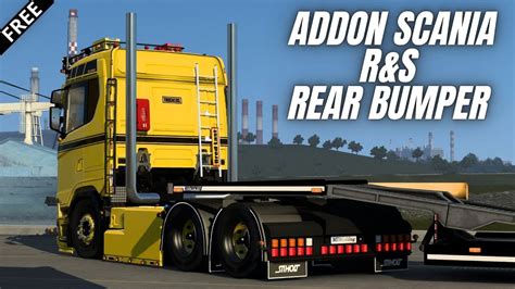 ETS2 1 46 ADDON SCANIA R S Next GEN P G R S REAR BUMPER