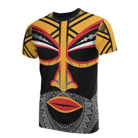 AIO Pride Papua New Guinea Face All Over T Shirt AIO Pride