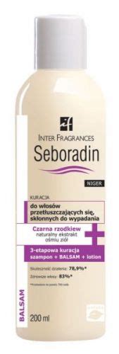 SEBORADIN Niger Balsam 200ml cena opinie dawkowanie skład i