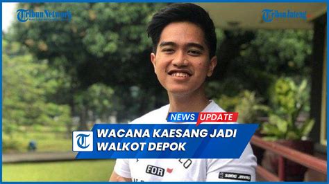 Blak Blakan Soal Rencana Nyalon Wali Kota Depok Kaesang Belum Tentu