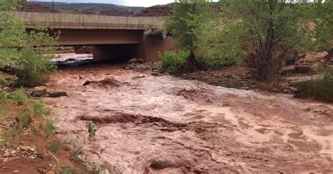 Flash flood warnings issued in southern Utah