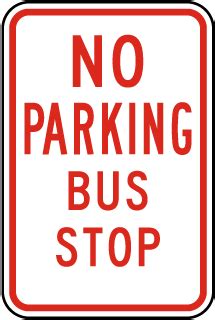 Bus Parking Signs | Low Price Guarantee | Same Day Shipping