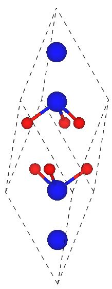 (Color online) Structure of Cr2O3. (a) In the rhombohedral primitive ...