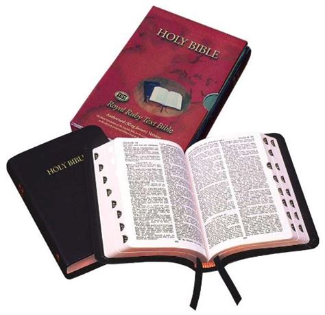 Authorised King James Version Royal Ruby Amazon Co Uk