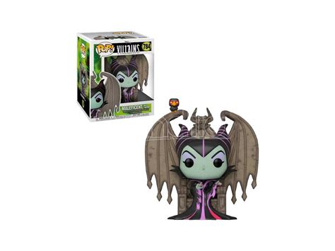 Pop Figura Disney Villains Maleficent Con Throne Funko