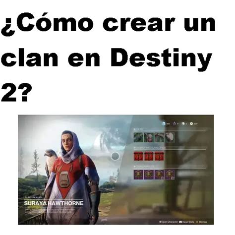 Crear Un Clan En Destiny C Mo Hacerlo