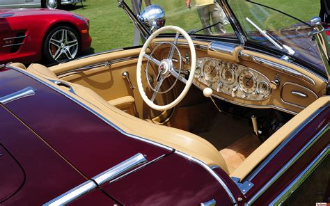 1937 Mercedes Benz 540K Special Roadster Maroon Interi Flickr