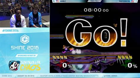 Shine 2016 Squible Vs Professor Pro SSBM Round 2 Pools YouTube