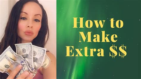 How To Earn Extra Cash From Home Youtube