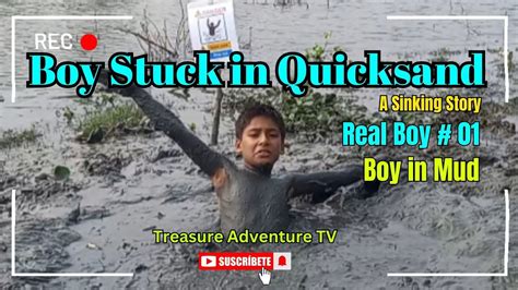 Brave Little Boy Falls Into Deep Quicksand And Fights For Survival🔥😱💯