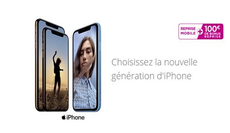 100 De Remise Sur Les IPhones XR XS Et XS Max Chez Bouygues Telecom