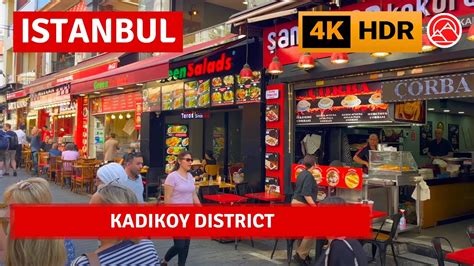 HDR Istanbul Kadikoy Christmas Time 2023 Walking Tour 4k 60fps YouTube