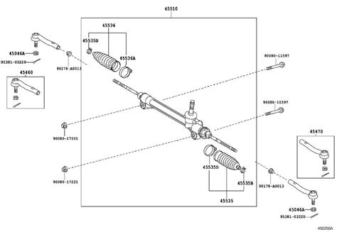 Lexus Gx Premium Rack And Pinion Bellows Clamp Brakes