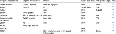 Inorganic Nanoparticle Based Vectors For Nucleic Acid Drug Delivery