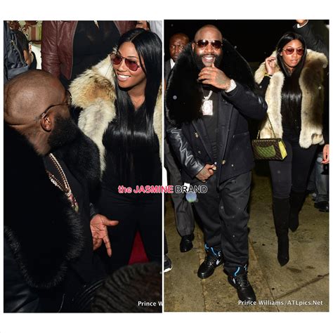 Cup Cakin Rick Ross Celebrates Hood Billionaire With Rumored Girlfriend Ming Lee [photos