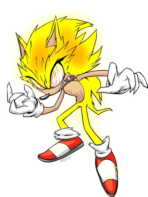 Contest Prize - Fleetway Supersonic by naysu on DeviantArt