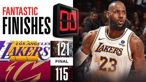 Final 404 Exciting Ending Lakers Vs Cavaliers November 25 2023