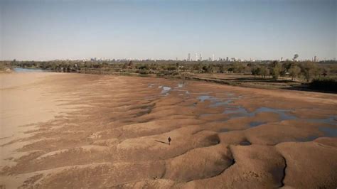 La bajante del Río Paraná es un auténtico holocausto ambiental