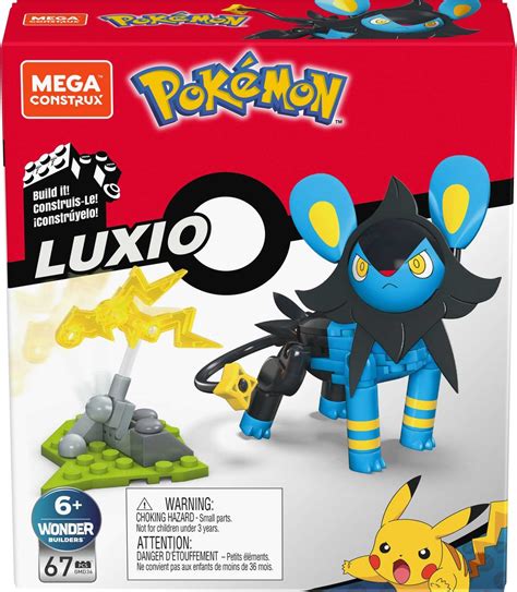 Mega Construx Zestaw Klock W Figurka Pokemon Luxio Gmd Mega