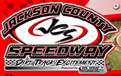 Jackson County Speedway Race Track in Jackson, Ohio, USA