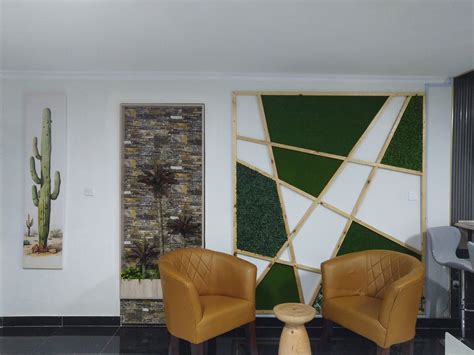Панно для вертикального озеленения с вставками из зеркал. | Garden wall ...