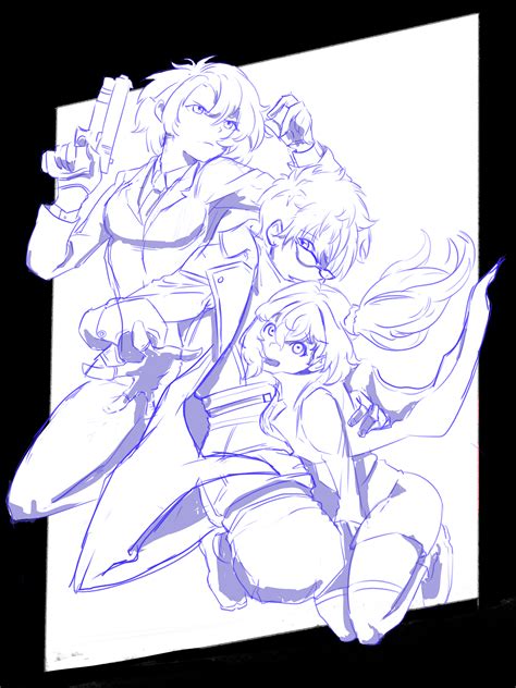 Abby Arc 1 Sketch of the trio : r/Arifureta