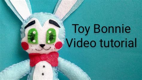 Cómo Hacer Un Peluche De Toy Bonnie De Fnaf 2 Yomequedoencasa Youtube