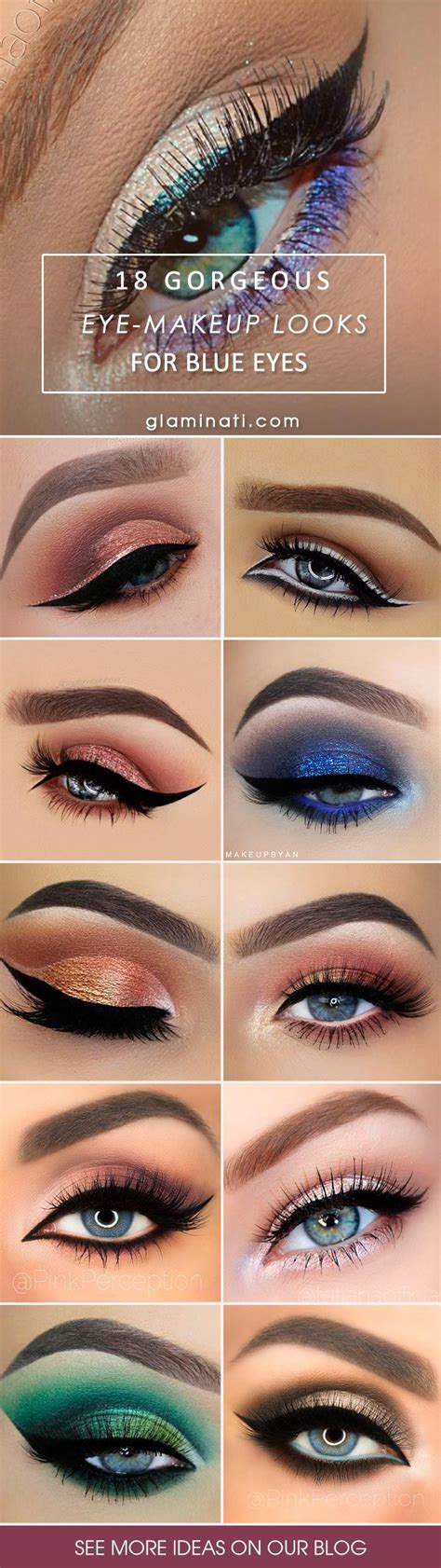 73 Blue Eyes Makeup Ideas, As Deep As The Ocean | Smokey eye makeup ...