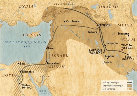 Assyrian Civilization Map