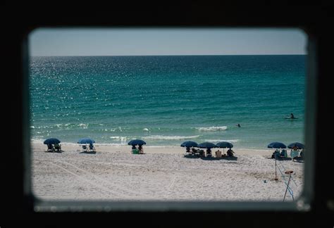 View of the Beach from the Window · Free Stock Photo